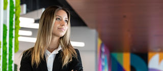 Portrait of a Saint Joseph's University female business student